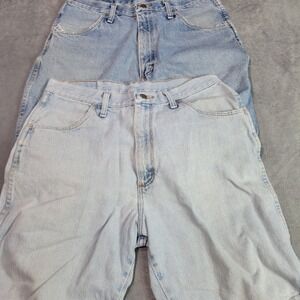 Brittania Denim Shorts Mens 32 Blue 2 Pack 1B303MS 1B303LS Vintage 90 Y2K Grunge